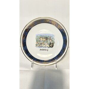 Vintage AK Kaiser Porcelain Trinket Dish Bowl, Freudenstadt im Schwarzwald Scene